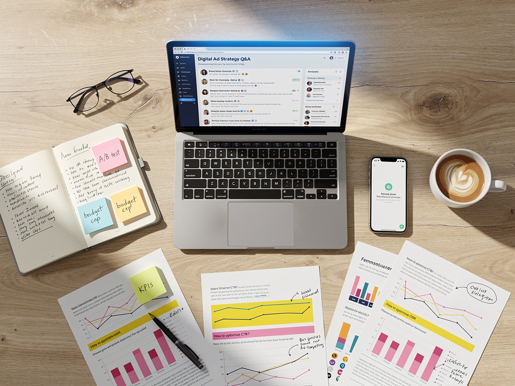 Comunidad de emprendedores aprendiendo publicidad digital